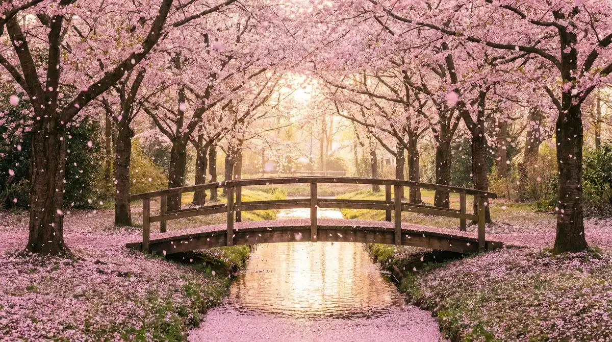 樱花桥畔 - 从结婚开始恋爱电视剧免费观看 唯美风景